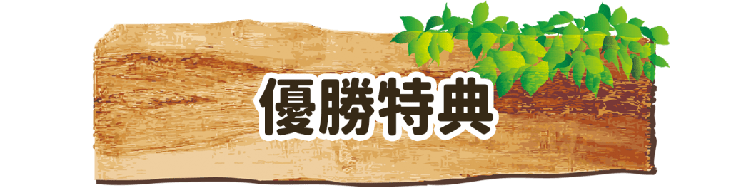 優勝特典